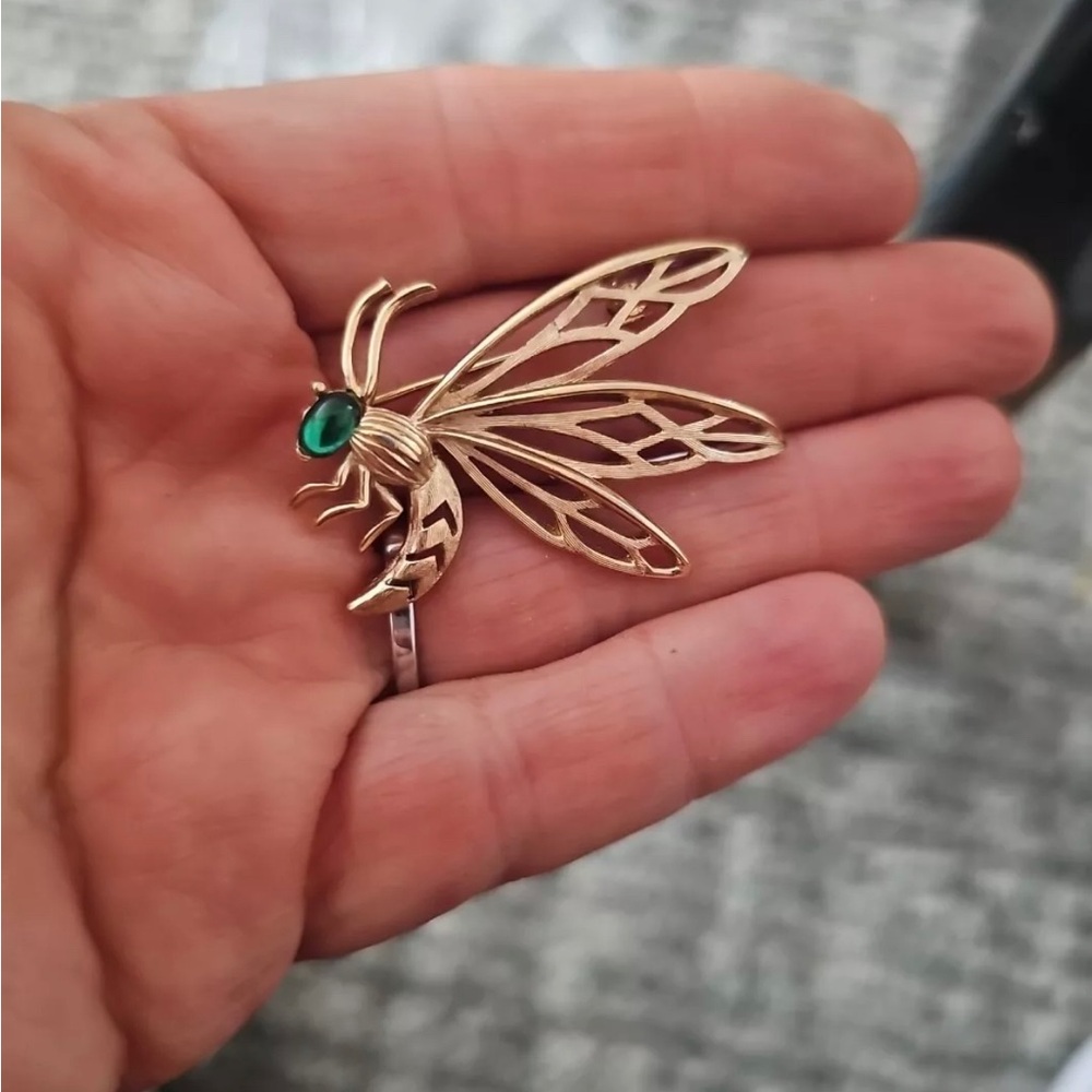 Dragonfly brooch